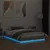 Produktbild 4 för Sängram med LEDs sonoma-ek 140x190 cm