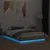Produktbild 4 för Sängram med LEDs sonoma-ek 135x190 cm