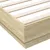 Produktbild 7 för Sängram sonoma-ek 200x200 cm konstruerat trä