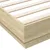 Produktbild 7 för Sängram sonoma-ek 180x200 cm konstruerat trä