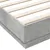 Produktbild 7 för Sängram betonggrå 180x200 cm konstruerad trä