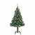 Produktbild 4 för Plastgran 150 LEDs&kulor&snö 150 cm