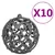 Produktbild 12 för Smal plastgran 300 LEDs & kulor 300 cm