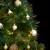 Produktbild 2 för Plastgran med gångjärn 300 LEDs & kulor 210 cm