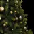 Produktbild 3 för Plastgran med gångjärn 300 LEDs & kulor 240 cm