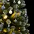 Produktbild 2 för Plastgran med gångjärn 300 LEDs & kulor 210 cm