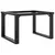 Produktbild 2 för Bordsben för soffbord O-ram 60x40x38 cm gjutjärn