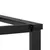 Produktbild 7 för Bordsben för matbord O-ram 140x60x73 cm gjutjärn