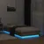 Produktbild 5 för Sängram med LEDs sonoma-ek 90x190 cm