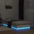 Produktbild 5 för Sängram med LEDs vit 75x190 cm