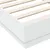 Produktbild 9 för Sängram med LEDs vit 75x190 cm