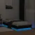 Produktbild 5 för Sängram med LEDs svart 75x190 cm