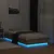 Produktbild 5 för Sängram med LEDs sonoma-ek 75x190 cm