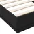 Produktbild 7 för Sängram svart 100x200 cm konstruerad trä