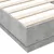 Produktbild 7 för Sängram betonggrå 90x200 cm konstruerad trä