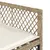 Produktbild 9 för Matgrupp för trädgården med dynor 13 delar beige konstrotting