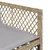 Produktbild 9 för Matgrupp för trädgården med dynor 15 delar beige konstrotting
