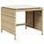 Produktbild 6 för Matgrupp för trädgården med dynor 13 delar beige konstrotting