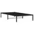 Produktbild 4 för Sängram metall svart 100x200 cm