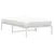 Produktbild 3 för Sängram metall vit 107x203 cm