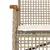 Produktbild 8 för Trädgårdsbänk med dyna beige konstrotting akaciaträ