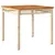Produktbild 2 för Trädgårdsbord beige 80x80x75 cm konstrotting akaciaträ