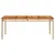 Produktbild 4 för Trädgårdsbord beige 180x90x75 cm konstrotting akaciaträ