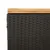 Produktbild 9 för Dynbox svart 80x40x48 cm konstrotting akaciaträ