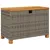 Produktbild 2 för Dynbox grå 80x40x48 cm konstrotting akaciaträ