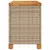 Produktbild 5 för Dynbox beige 80x40x48 cm konstrotting akaciaträ