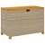 Produktbild 2 för Dynbox beige 110x55x63 cm konstrotting akaciaträ