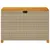 Produktbild 4 för Dynbox beige 110x55x63 cm konstrotting akaciaträ