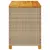 Produktbild 5 för Dynbox beige 110x55x63 cm konstrotting akaciaträ