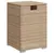 Produktbild 2 för Låda för gasflaska beige 40x40x60 cm konstrotting