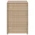 Produktbild 6 för Låda för gasflaska beige 40x40x60 cm konstrotting