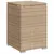 Produktbild 7 för Låda för gasflaska beige 40x40x60 cm konstrotting