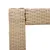 Produktbild 9 för Trädgårdsbord med träskiva beige 60x40x75 cm konstrotting