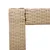 Produktbild 9 för Trädgårdsbord med träskiva beige 100x40x75 cm konstrotting