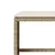 Produktbild 9 för Soffgrupp för trädgård med dynor 4 delar beige konstrotting