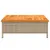 Produktbild 5 för Skydd för parasollfot beige 70x70x25cm konstrottning och akacia