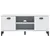 Produktbild 5 för Skobänk VIKEN vit 106x35x45 cm massiv furu