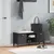 Produktbild 3 för Skobänk VIKEN svart 106x35x45 cm massiv furu