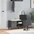 Produktbild 3 för Skobänk VIKEN antracitgrå 106x35x45 cm massiv furu