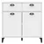 Produktbild 6 för Sidobord VIKEN vit 80x40x80 cm massiv furu
