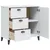 Produktbild 5 för Sidobord VIKEN vit 80x40x80 cm massiv furu