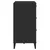 Produktbild 7 för Sidobord VIKEN svart 80x40x80 cm massiv furu