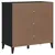 Produktbild 8 för Sidobord VIKEN svart 80x40x80 cm massiv furu