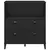 Produktbild 6 för Bokhylla VIGO svart 80x40x90 cm massiv furu