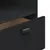 Produktbild 9 för Bokhylla VIGO svart 80x40x90 cm massiv furu