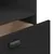 Produktbild 9 för Bokhylla VIGO svart 60x35x123 cm massiv furu